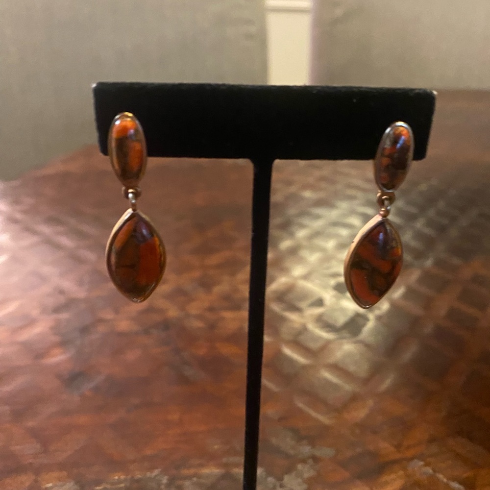 Barse Natural Stone Earrings